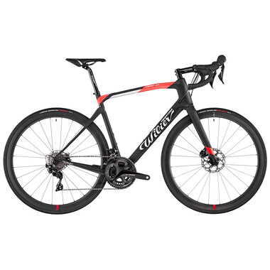 Bicicleta de carrera WILIER TRIESTINA CENTO1 NDR Shimano 105 R7020 34/50 / Wilier NDR38KC Carbon Negro/Rojo 2020 0